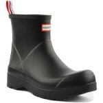 Bottes de pluie courtes pour hommes - hunter - original play - caoutchouc - noir - talon plat