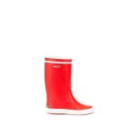 Bottes de pluie enfant - aigle - lolly pop 2 - rouge - caoutchouc - basse