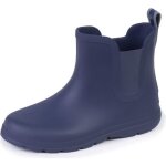 Isotoner bottes de pluie basses technologie everywear confortables r�sistantes et l�g�res marine mixte ...