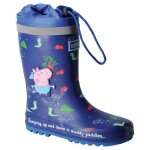 Bottes de pluie enfant regatta rkf713 - bleu new royal - semelle  crampons multidirectionnelle