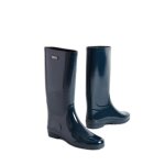 Bottes de pluie femme - aigle - eliosa - caoutchouc - haute - marine / bleu