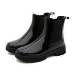 Bottes de pluie femme caoutchouc impermables antidrapant lgre chelsea bottines jardin boots chaussures ...
