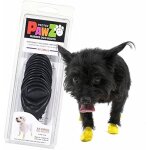 Bottes de protection pour chien - pawz - noir - taille xxs - 12x12x4 cm - 0. 1 kg