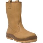 Bottes de scurit non fourres jalhaka s3 src marron - jallatte - cuir - mixte