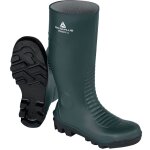 Botte de securite en pvc s5 sra vert / noir - delta plus
