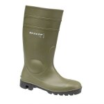 Bottes de s�curit� s5 sra vert / noir protomastor full safety p40 - dunlop - 142vp. 40