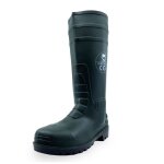 Bottes de scurit s5 verte hulk t44 keli bottes en pvc impermable et antidrapante coque acier