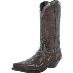 Bottes sendra ibiza en cuir pour homme - marron - motifs indiens - extrieur 100% cuir