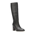 La modeuse - bottes cuissardes - bottes en simili textur  talon carr et surpiqres. dotes dune fermeture ...