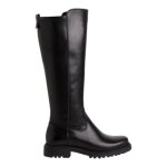 Bottes - tamaris - 12560543 - cuir - talon plat - zip - femme