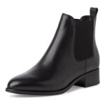 Bottes - tamaris - 25019 - 43 - cuir et v�gan - talon large 2cm - femme