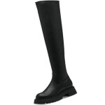 Bottes tamaris femme noir - tige stretch - talon 5cm - fermeture zip