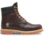 Bottes - timberland - premium 6 - inch - imperm�ables - cuir - marron