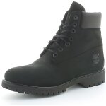 Bottes timberland af 6 in premium - homme - cuir - noir - lacets - rsistant - semelle  crampons en ...
