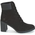 Bottes timberland allington 6in lace - femme - noir - talon 8cm - cuir