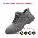 Bottes de travail pour hommes chaussures de sécurité embout en acier baskets eu 38 - 45 Bottes de travail pour hommes chaussures de sécurité embout en acier baskets eu 38 - 45
