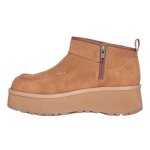 Bottes ugg cityfunc ultra mini chestnut - femme - beige