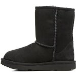 Botte - ugg - classic ii enfant - noir - textile - fermeture par pression Botte - ugg - classic ii enfant - noir - textile - fermeture par pression