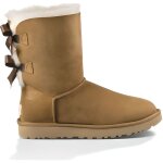 Botte - ugg - bailey bow ii - marron - talon plat - hauteur moyenne