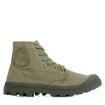 Bottes us pampa hi - palladium - homme - tige en toile - semelle en caoutchouc