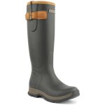 Botte wellington en caoutchouc impermable pour femmes ariat burford - brun - taille 38