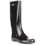Bottes wellington en caoutchouc naturel pour femmes - aigle - eliosa - noir - haute - imperm�able