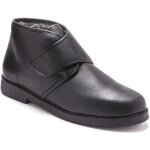 Bottillons fourr�s - marque - extra - larges - homme - noir