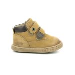 Kickers bottillons tackeasy camel marron