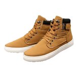 Bottine aide faible bottes 40 - marron - kaki - homme - cuir - basse - a lastique - adulte - plat