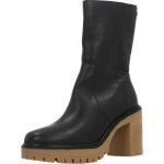Bottine - boots gioseppo 129120 noir 38 - femme adulte - textile - talon fin - zip - 9cm