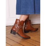 Bottines - non spcifi - non spcifi - camel - haute - femme