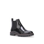 La modeuse - bottines - bottines chelsea vernies à semelle crantée. modèle avec empiècement élastique ... La modeuse - bottines - bottines chelsea vernies à semelle crantée. modèle avec empiècement élastique ...