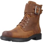 Bottine - clarks - 130583 - marron - semelle en gomme - talon 3 cm