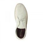 Bottine - clarks - desert boot gris - cuir - homme - lacets Bottine - clarks - desert boot gris - cuir - homme - lacets