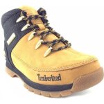 Bottine cuir enfant - timberland euro sprint - wheat - beige - lacets - garçon Bottine cuir enfant - timberland euro sprint - wheat - beige - lacets - garçon