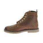Bottine cuir kickers kick legendary - camel - lacets - plat - femme Bottine cuir kickers kick legendary - camel - lacets - plat - femme