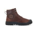 Bottines cuir palladium pampa shield wp + lth - mahogany - m - homme - 47 - waterproof Bottines cuir palladium pampa shield wp + lth - mahogany - m - homme - 47 - waterproof