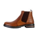 Bottine cuir redskins elster - cognac marron