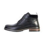 Bottine cuir redskins equilibre - noir - homme - lacets - moyenne - adulte - plat