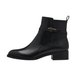 Bottines cuir tamaris - noir