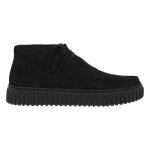 Bottines en daim noir pour homme