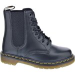Bottine - dr. martens 1460 harper - femme - cuir - lacets - talon carr 3cm - noir