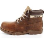 Bottines enfant garon caterpillar colorado plus en cuir marron avec semelle en caoutchouc et fermeture ...
