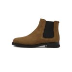 Bottines femme blanches en cuir camper magnet k400299 - a lastique - basse