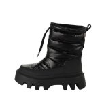 Bottines femme - buffalo - flora puffer boot - tige v�gane - confortable