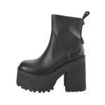 Bottines femme buffalo killah - vegan nappa mid - noir - 39