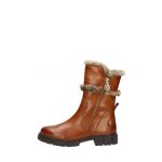 Bottines femme bugatti - cuir marron - fermeture lacets et clair - talon 3. 5cm