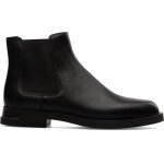 Bottines femme - camper - iman - cuir - noir - lastique - plat