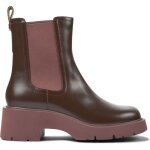 Bottines femme - camper - milah - cuir de vache - semelle eva - rouge bordeaux Bottines femme - camper - milah - cuir de vache - semelle eva - rouge bordeaux