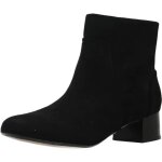 Bottine femme - clarks 130529 noir - semelle int. gomme - 4 cm. talon Bottine femme - clarks 130529 noir - semelle int. gomme - 4 cm. talon